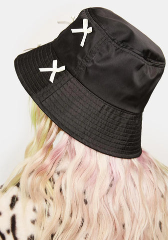 Noir Live And Breathe Bucket Hat