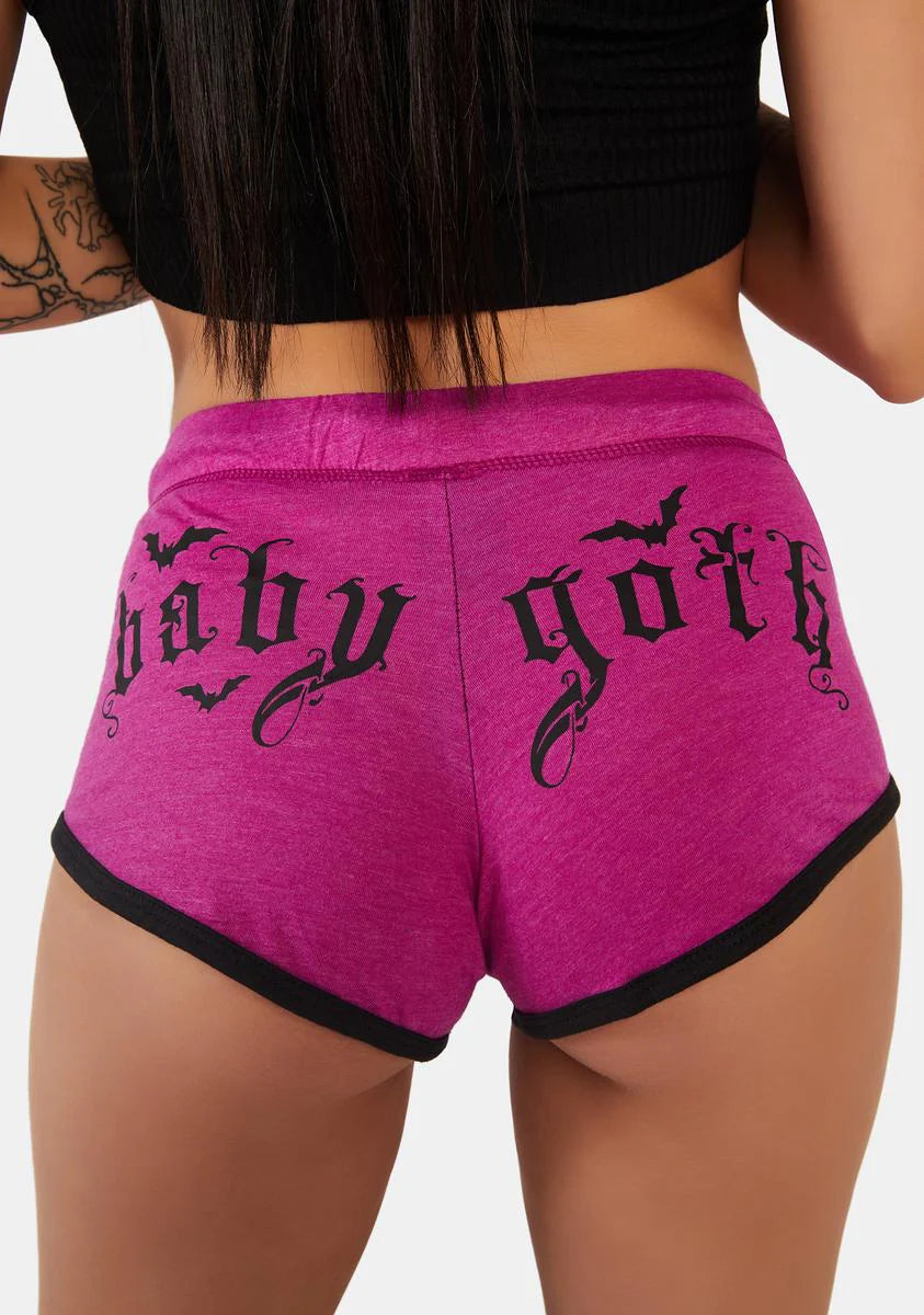 Baby Goth Dolphin Booty Shorts