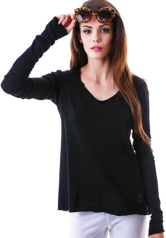 Essentials Cozy Raglan - Black