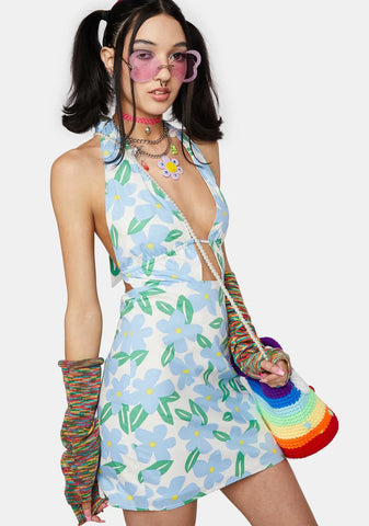 Festival Dates Halter Dress