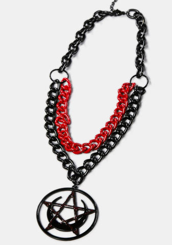 Impending Doom Choker Necklace