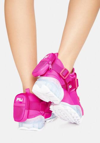 Pink Glo Unit Sneakers