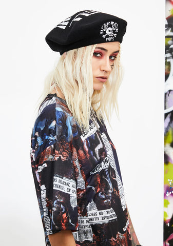 Horrorpops Hell Yeah Beret