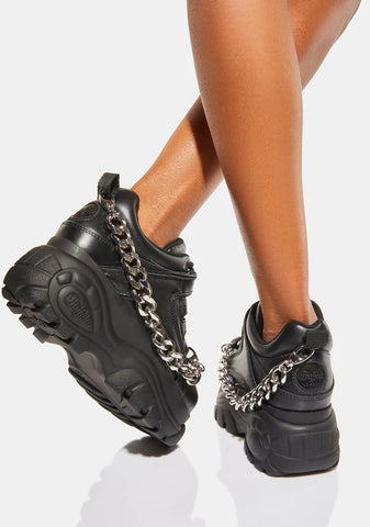 Pierce Chain Platform Sneakers