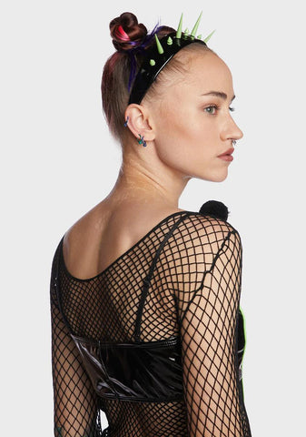 Message To Space Spiked Headband