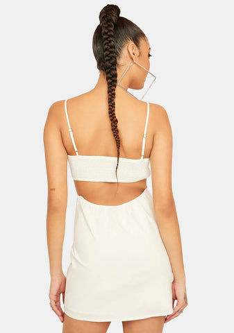 Bliss Gotta Be Me Wrap Mini Dress