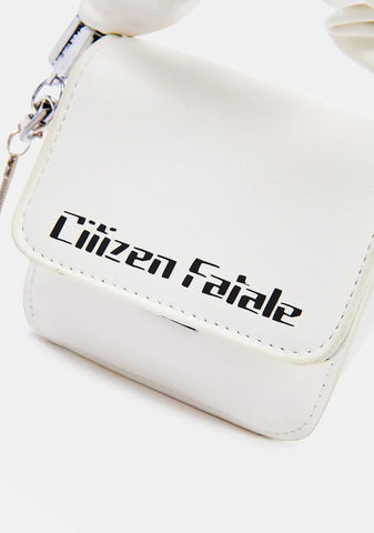 White Iman Handbag