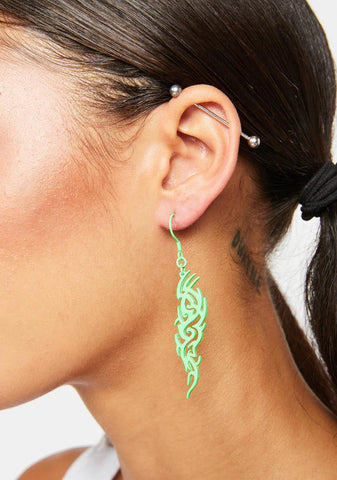 Make Your Mark Tattoo Earrings