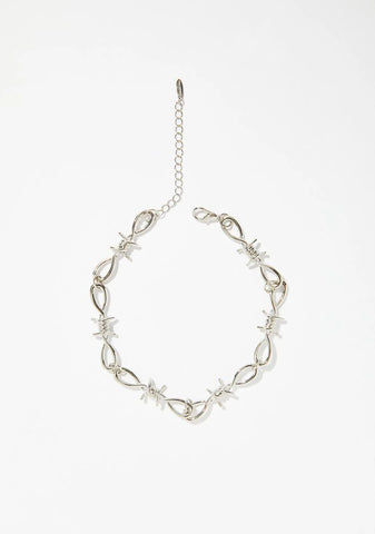 Ain't Perfect Barbed Wire Choker