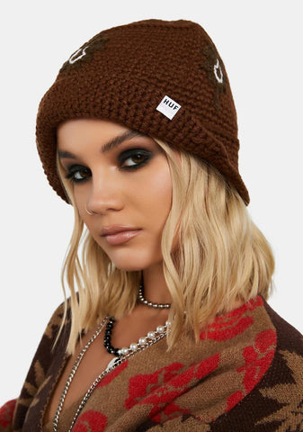 Nature Buddy Knit Bucket Hat