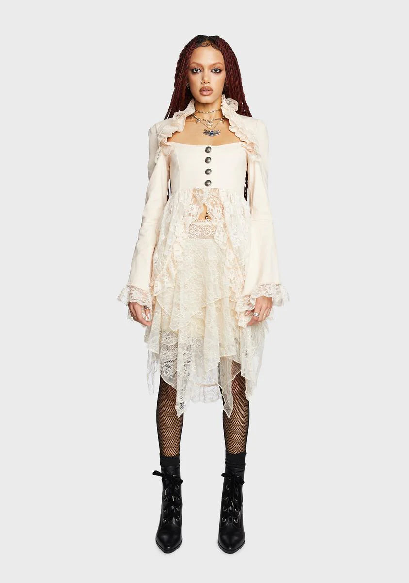 With Bated Breath Bustle Jacket