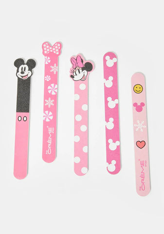 X Disney Precision Nail Files 5 Pc Set