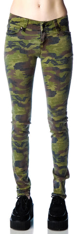 Camo Skinny Jeans