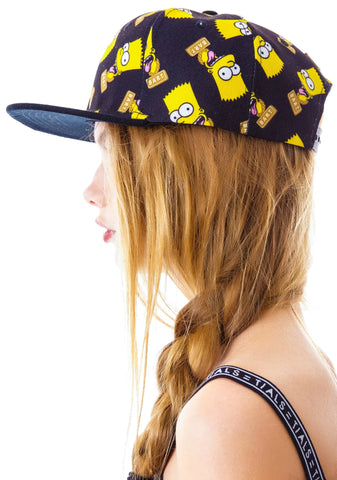 Bart Face Snapback