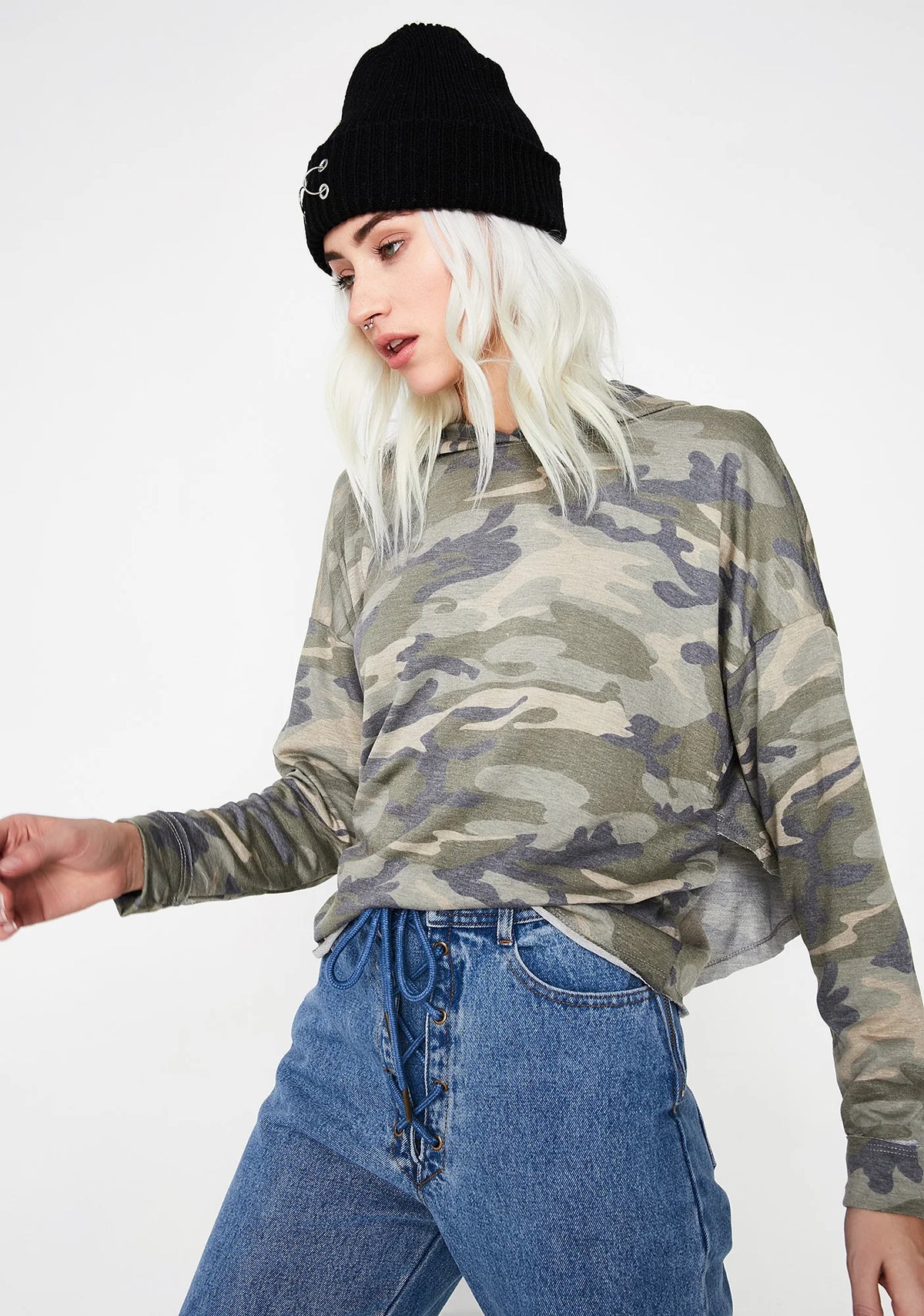 Disguise Yourself Camo Hoodie