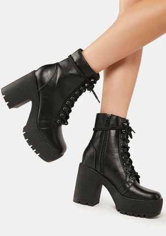 Street Stomper Platform Boots
