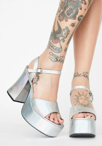 Starry Eyed Surprise Platform Heels