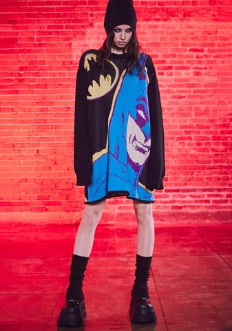 I Am Vengeance Intarsia Sweater