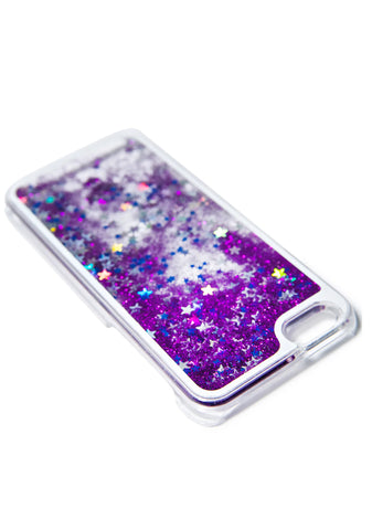 Shooting Star Glitterfalls iPhone Case