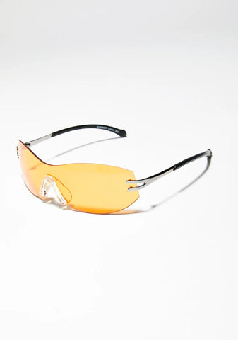 Juiced Above The Clouds Clear Sunglasses