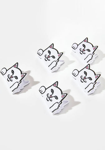 Peeking Nermal Chip Clip 3 Pack