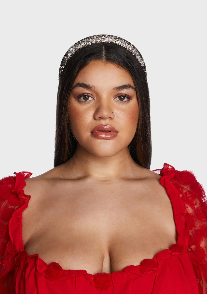 What A Vision Rhinestone Headband