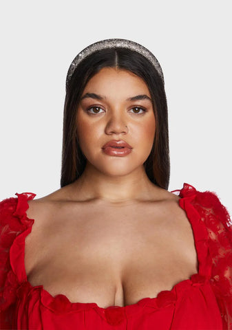 What A Vision Rhinestone Headband