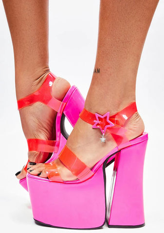 Race To Finish Platform Heels