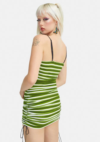 Feel The Moment Striped Tank Dress