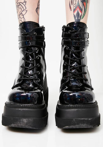 Shaker-52 Platform Ankle Boots