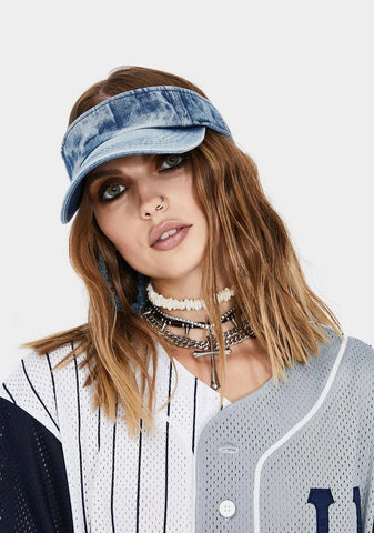 Things Change Denim Visor