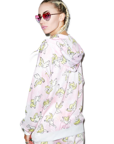 Risen Sky Mesh Hoodie