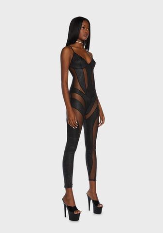 Shimmer Skin Jumpsuit