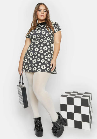 Plus Boo Everybody's Talkin' Mini Dress