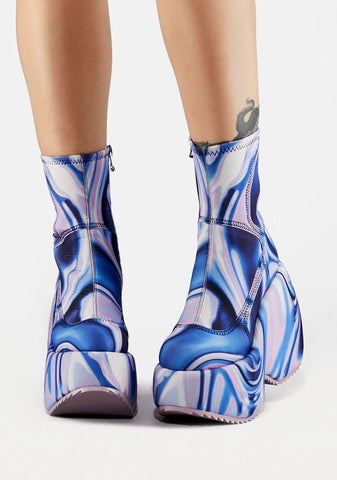 Soul Vibration Platform Boots