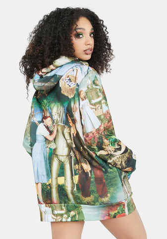 Over The Rainbow Oversized Hoodie