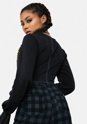 Dark Knight Corset Top