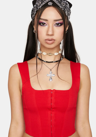 Lover Crave It Corset Top