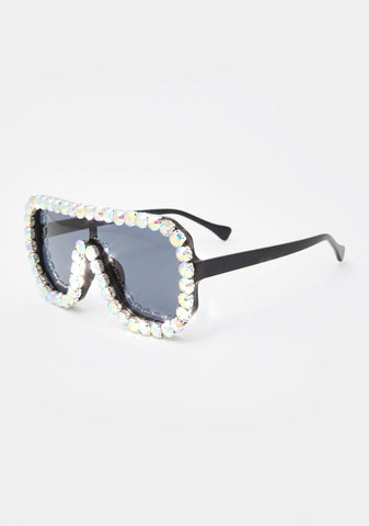 Calmly Locked N' Loaded Aviator Sunglasses