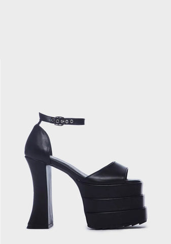 Strike Again Chunky Platform Sandals