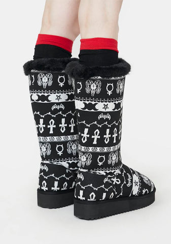 Made Of Mischief Slipper Boots