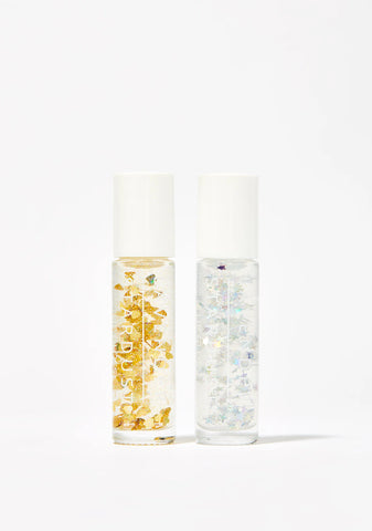 Vanilla Golden Hearts Kissing Glitter