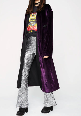 Lounge Queen Velvet Robe