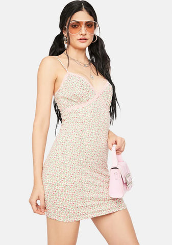Enough Is Enough Floral Mini Dress