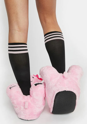 Up For A Cuddle Bear Slippers