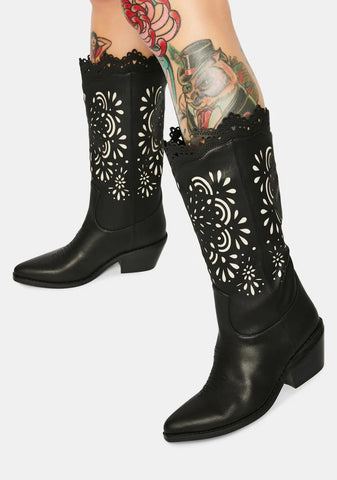 Sacred Song Filigree Cowboy Boots
