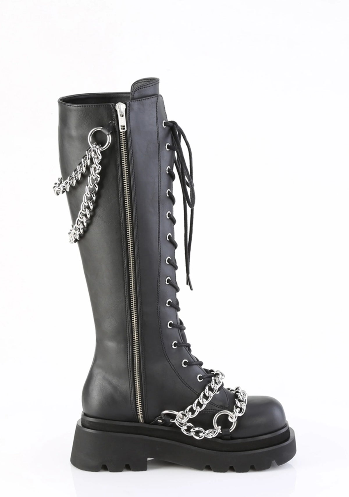 Renegade-215 Platform Knee High Boots