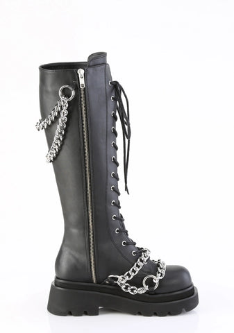 Renegade-215 Platform Knee High Boots