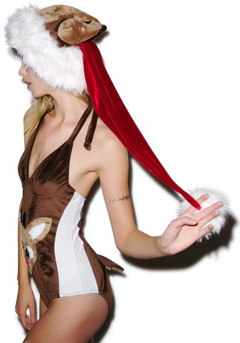 Deluxe Reindeer Hat