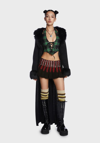 Emerald Love Spiral Corset Top